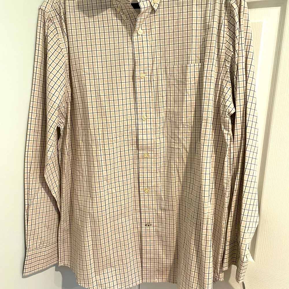 Club Room Tan Button Down